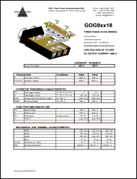 GOG95018 Datasheet