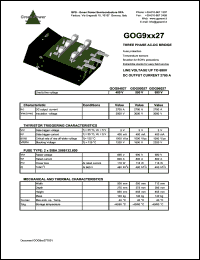 GOG95027 Datasheet