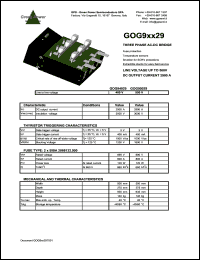 GOG95029 Datasheet