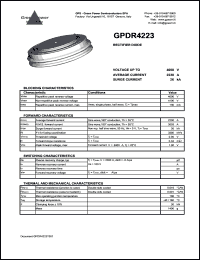 GPDR4223 Datasheet
