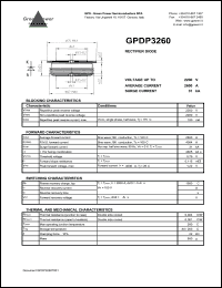 GPDP3260 Datasheet