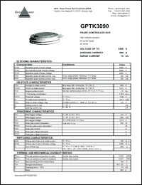GPTK3090 Datasheet