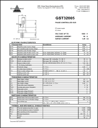 GST32005 Datasheet