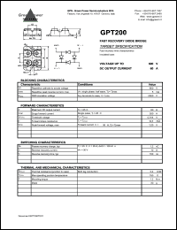 GPT200 Datasheet