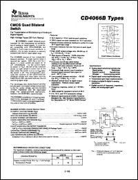 CD4066BF3A Datasheet