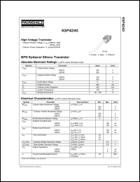 KSP43 Datasheet