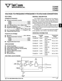 TC9402CPD Datasheet