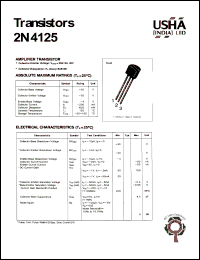 2N4125 Datasheet