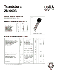 2N4403 Datasheet