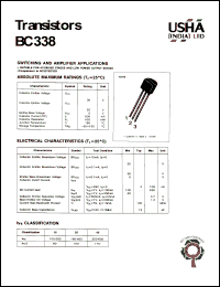 BC338 Datasheet