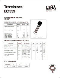 BC559 Datasheet