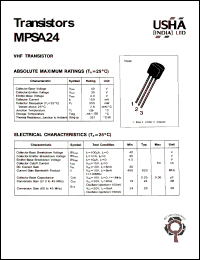 MPSA24 Datasheet