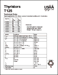 T125-14 Datasheet