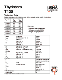 T130-14 Datasheet