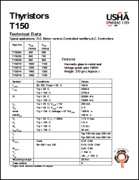 T150-08 Datasheet