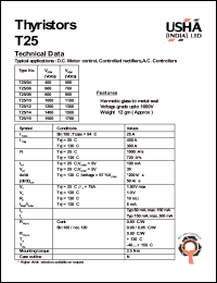 T25-16 Datasheet