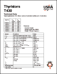 T430-14 Datasheet