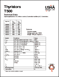 T500-16 Datasheet