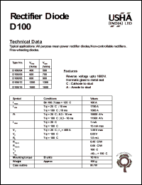 D100-16 Datasheet