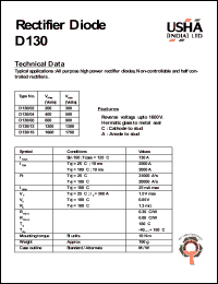 D130-04 Datasheet