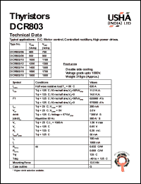DCR803-14 Datasheet