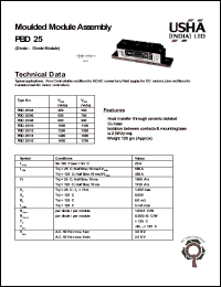 PBD25-08 Datasheet