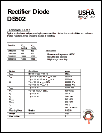 DS502-12 Datasheet
