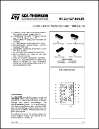 HCF4093BM1 Datasheet