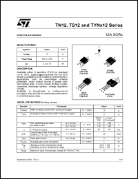 TS1220-600H Datasheet