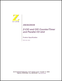 Z8036CMB Datasheet