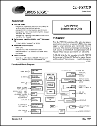 CL-PS7110-VC-A Datasheet