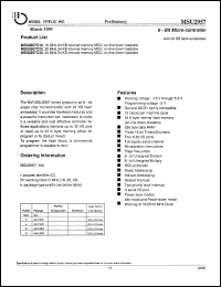MSU2957C16 Datasheet