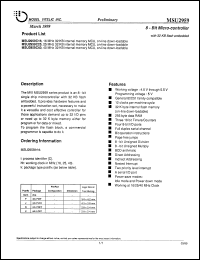MSU2959C16 Datasheet