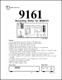 MSM9161 Datasheet