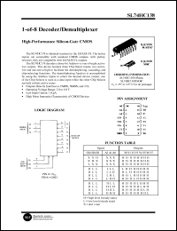 SL74HC138D Datasheet