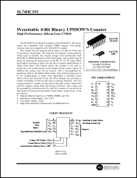 SL74HC193D Datasheet