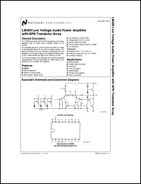 LM389N Datasheet