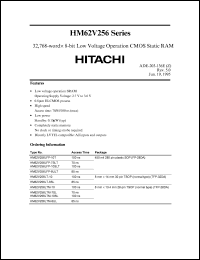 HM62V256LT-8SL Datasheet