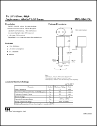 MVL-584UOL Datasheet