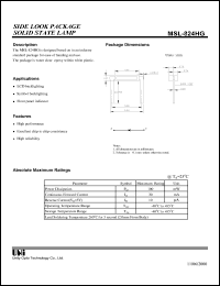 MSL-824HG Datasheet