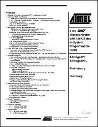 ATmega128-16AC Datasheet