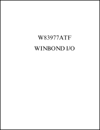 W83977ATF-A Datasheet