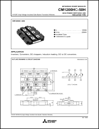 CM1200HC-50H Datasheet