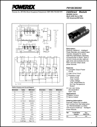 PM100CBS060 Datasheet