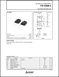 FK16SM-5 Datasheet