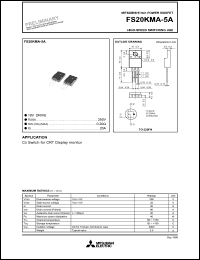 FS20KMA-5A Datasheet