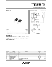 FS5KM-16A Datasheet