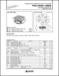 FGC1500A-130DS Datasheet