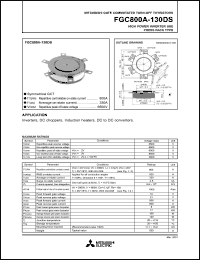 FGC800A-130DS Datasheet