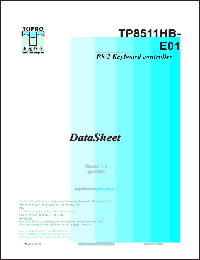 TP8511HB-E01 Datasheet
